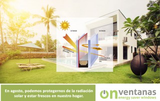 radiación solar verano