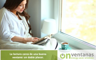 zona lectura cerca ventanas