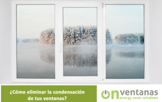 Cómo eliminar condensación ventanas