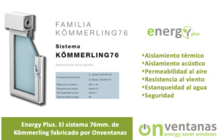 Ventana 76mm Energy Plus