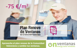 Renove ventanas Comunidad Valenciana 2019