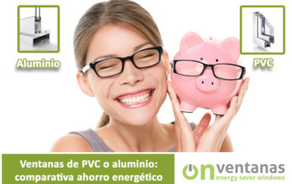 comparativa aluminio pvc ahorro