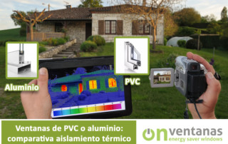 Comparativa PVC aluminio aislamiento