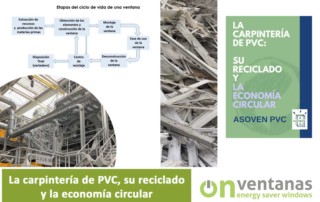 carpintería pvc reciclado economía circular