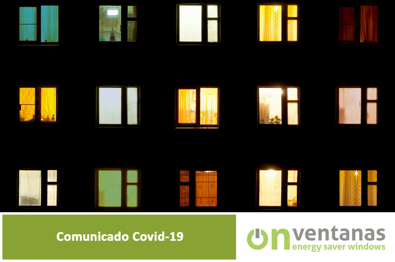 Comunicado Covid 19 OnVentanas