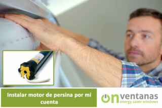 Instalar motor de persiana por uno mismo